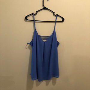 Soft Blue Camisole Blouse